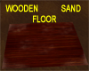 WOODEN FLOOR WITH SAND