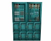 Teal Office Cabinet