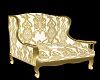 White and gold chair 2np