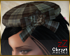 cK Classic Hat Plaid Brn