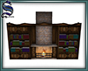 [S]Bookshelf+Fireplace