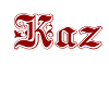 Kaz Sign