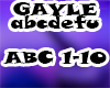 GAYLE  - abcdefu (HBz)