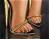 Gold Diamonds Heels