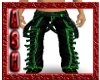 [DF]green&blk buckled