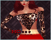 M! XL..dress..tiger..red