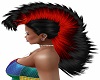 Large MoHawk Black Fire