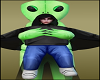 Witch n Alien Halloween Costumes