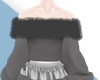 DRV fur sweater