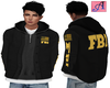 FBI Jacket with Sweater