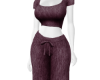 Soft Lounge Set Plum