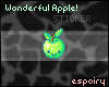 *E* Wonderful Apple!
