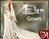 .a Elven White Gold Gown