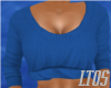Azul Rolled Up Sweater