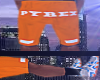 ♦Pyrex Shorts Orange