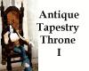 Antique Tapestry Throne1