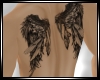 (RM)Back Wings tattoo