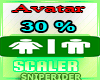 Avatar 30% scaler