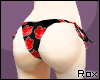 [Rox] Red flower bottoms