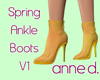 Spring Ankle Boots V1