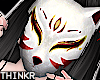 !! Kitsune Mask Red