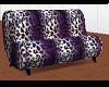 purple cheetah couch