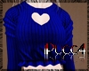 Top Heart  Blue