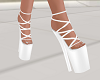 ~ Alia White Sandals ~