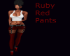Red Ruby Pants
