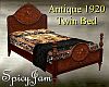 Antique 1920 Twin Bed BG