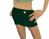 Mini Mini skirt- green