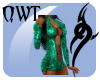 QWT Tess Bodysuit ~Green