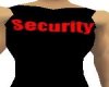Security Muscle Tank Top