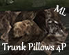 !ML! Trunk Pillows 4P