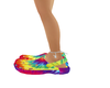 tie dye crocs