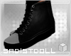 ♚ Black Casual Boots