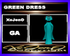 GREEN DRESS