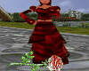 Vision in red skirt