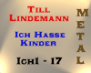 T. Lindemann - Ich Hasse
