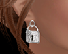 Lock Earrings
