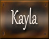 Kayla Picture nameplate