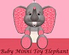 Baby Minnie Toy Elephant