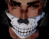 White skull mask M
