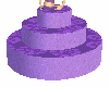 (e) purple cake