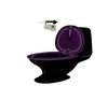 Black Purple Toilet