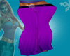 Flared Dress Pant Purple