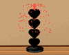 3 colors hearts fountain