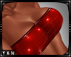 / Latex Tube Top Red