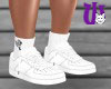 Tennis Shoes Socks white