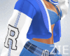 Varsity Jacket WTE+Blue